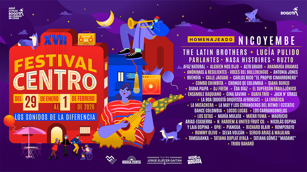 Festival Centro 2026 revela su cartel oficial: 49 artistas, 4 días, 10 escenarios