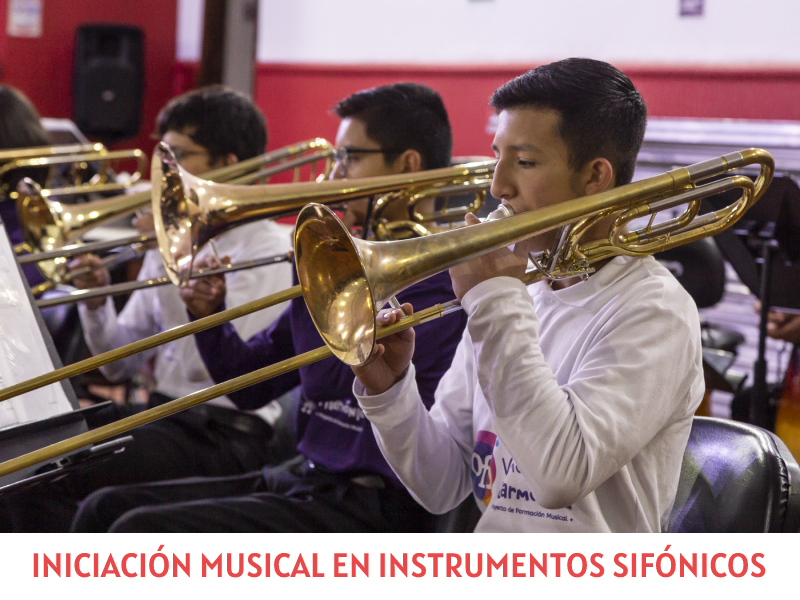 LA ORQUESTA FILARMÓNICA ABRE INSCRIPCIONES PARA JÓVENES  DE 7 A 17 AÑOS.