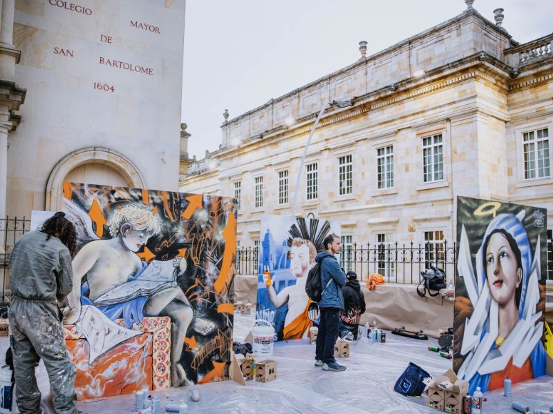 EL GRAFITI ENTRA AL TEMPLO 
